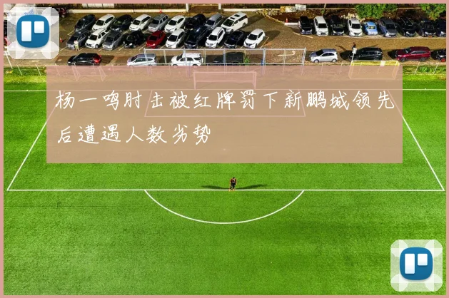 杨一鸣肘击被红牌罚下新鹏城领先后遭遇人数劣势