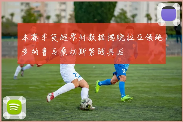 本赛季英超零封数据揭晓拉亚领跑多纳鲁马桑切斯紧随其后